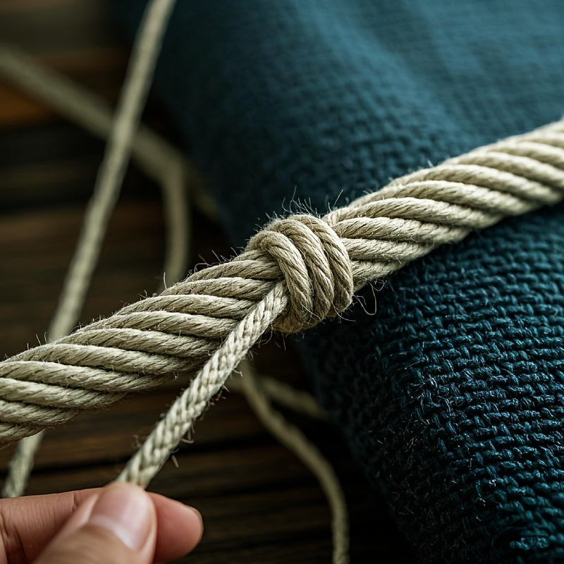 Braided Nylon Rope (787 Inches / 65.6 Ft) - Heavy-Duty Utility Line for Outdoor and Indoor Use