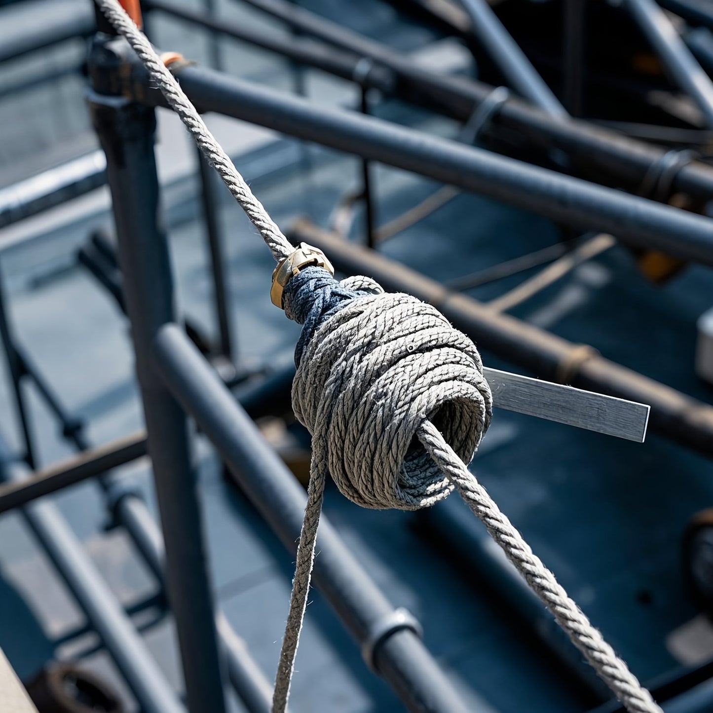 Braided Nylon Rope (787 Inches / 65.6 Ft) - Heavy-Duty Utility Line for Outdoor and Indoor Use