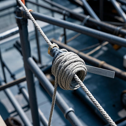 Braided Nylon Rope (787 Inches / 65.6 Ft) - Heavy-Duty Utility Line for Outdoor and Indoor Use